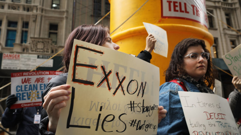 Exxon Mobil Sued