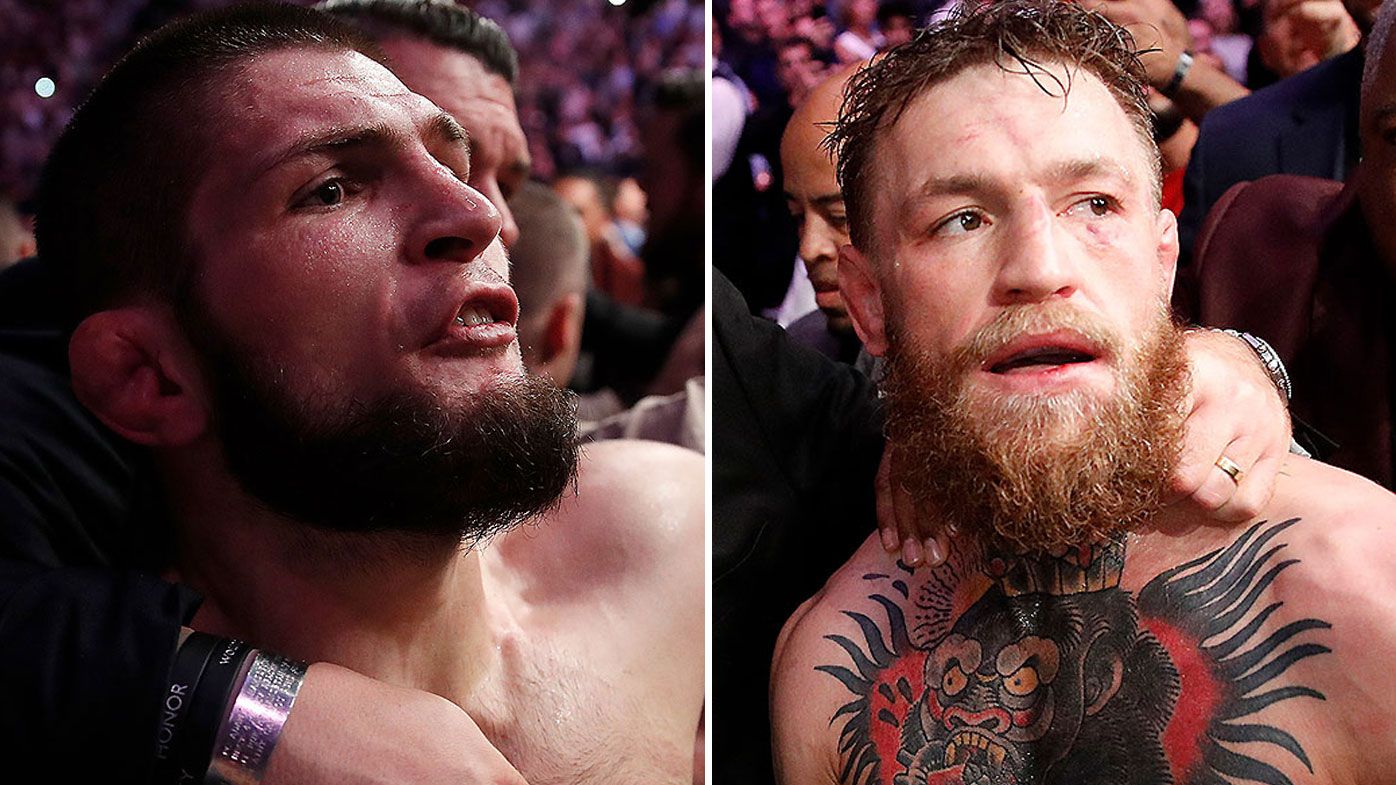 Conor Mc Gregor face was slaughtered in Octagon Brawl