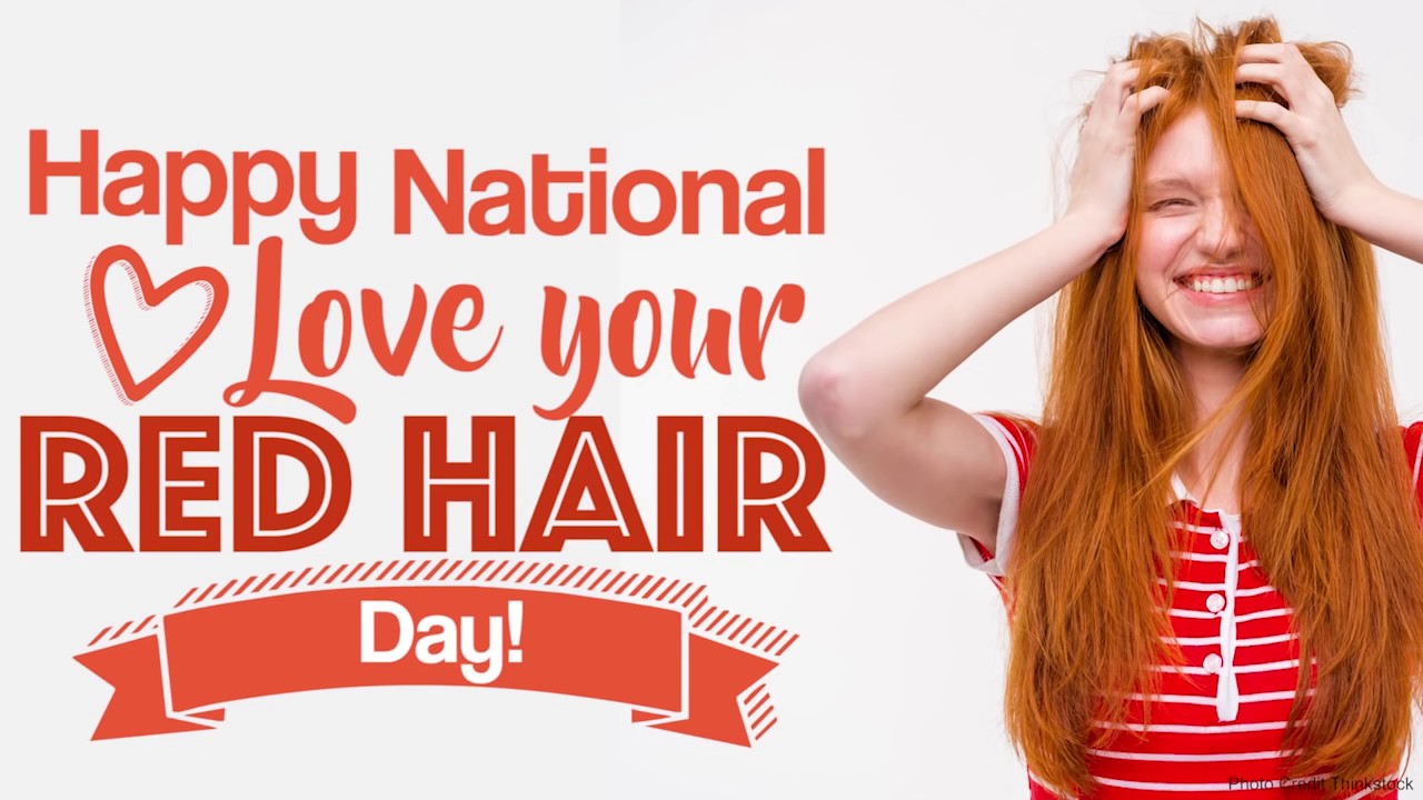 Celebrate your Uniqueness with National Love Your Red Hair Day