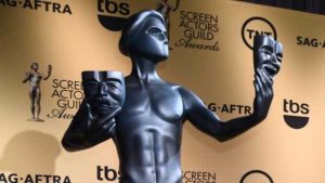 The SAG Awards gave minute-by-minute star power, helmed by Megan Mullally from Will & Grace.