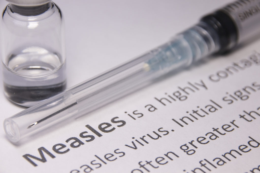 Washington measles case