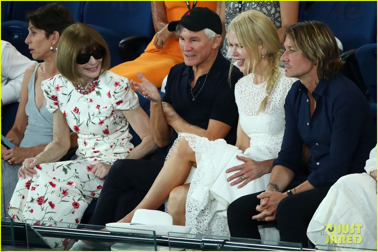 Nicole Kidman & Keith Urban Check Out the Australian Open