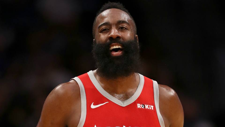 James Harden of Houston Rockets gets triple 50+ score