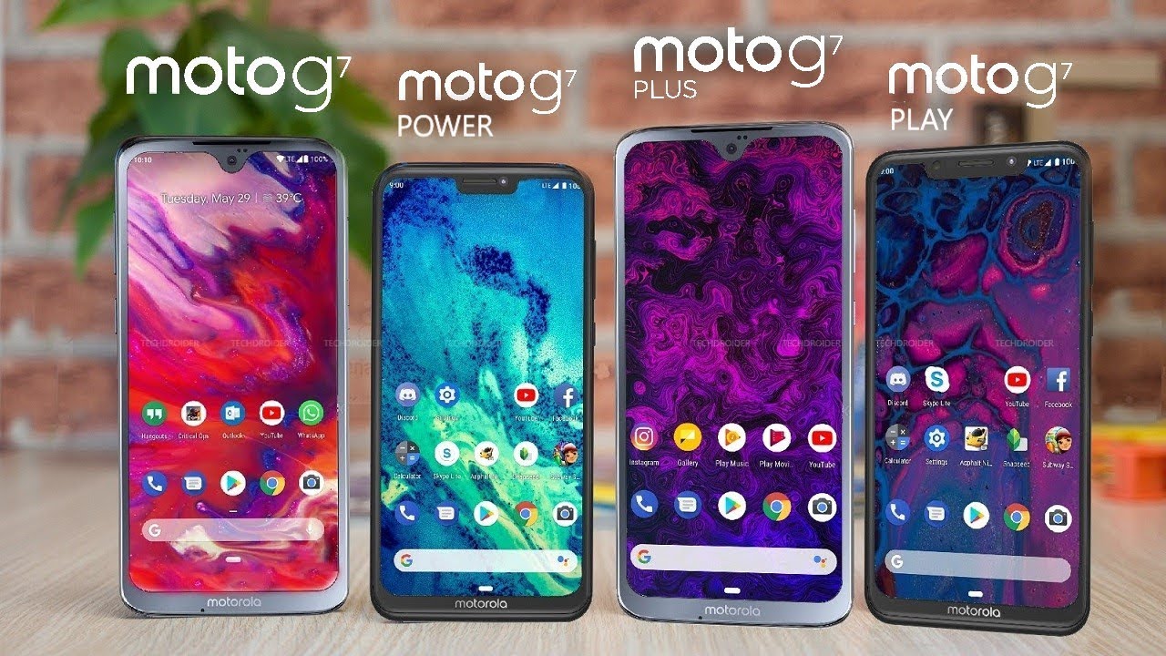 Moto G7 series.