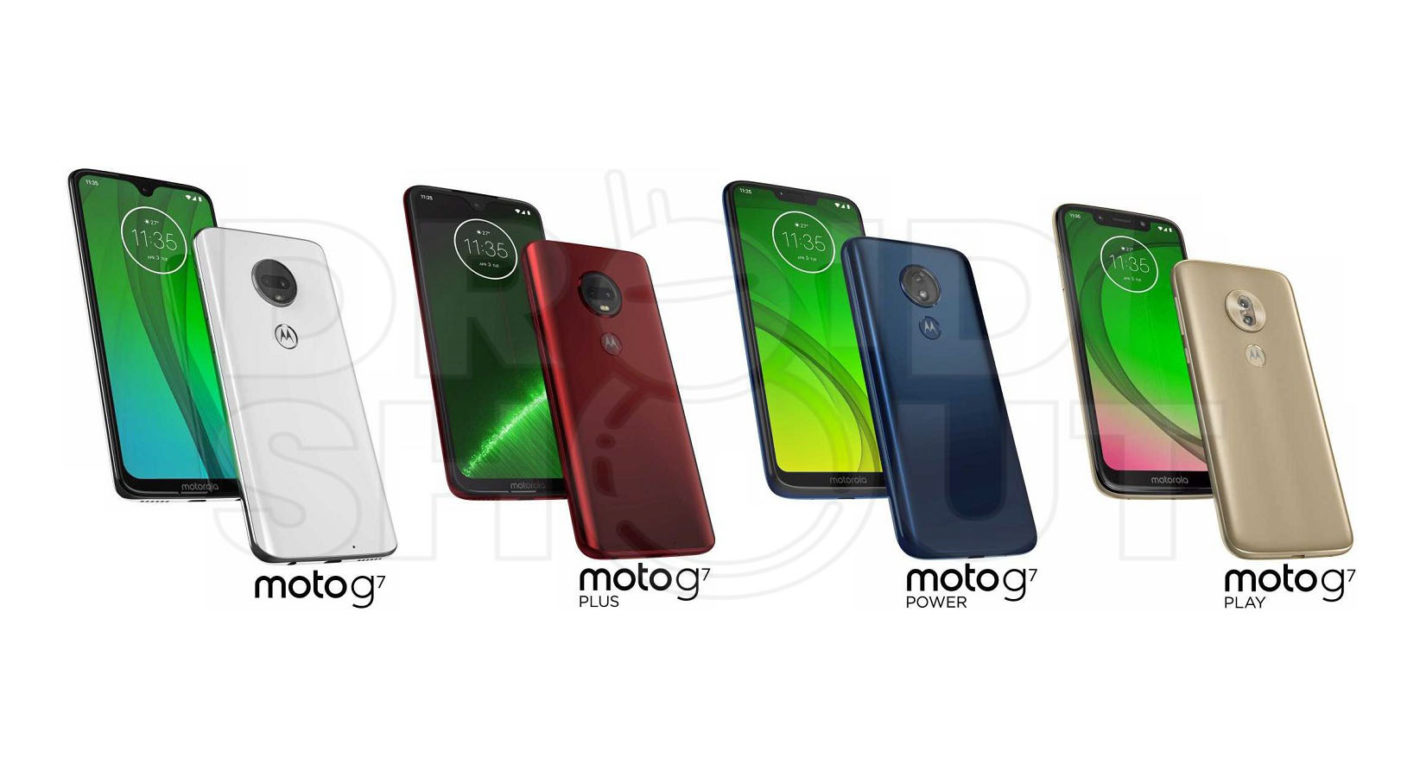 Moto G7 lineup for 2019.