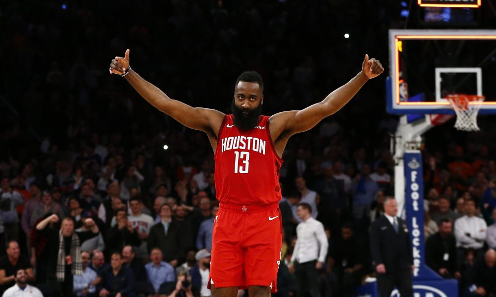 James Harden is starting in NBA All Stars