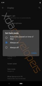 Android vs iOS- The Dark Mode