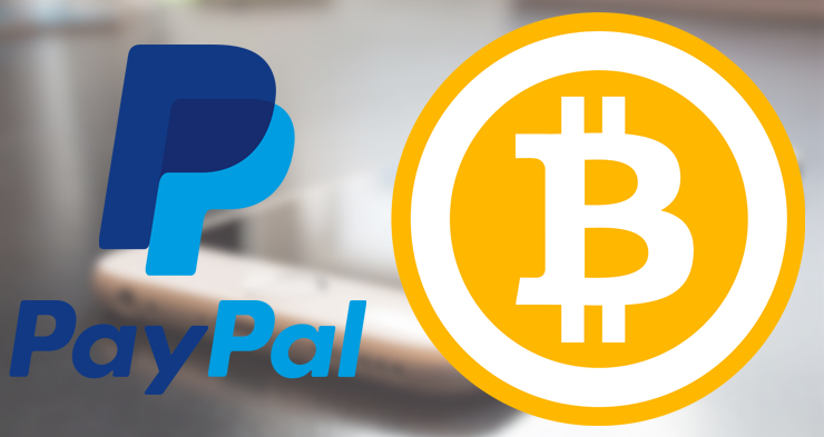 Bitcoin vs PayPal Graph