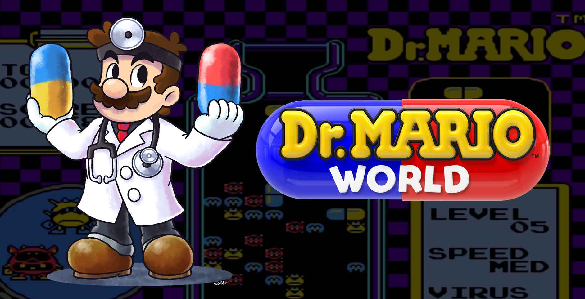 Dr Mario World Puzzle Game Nintendo Line