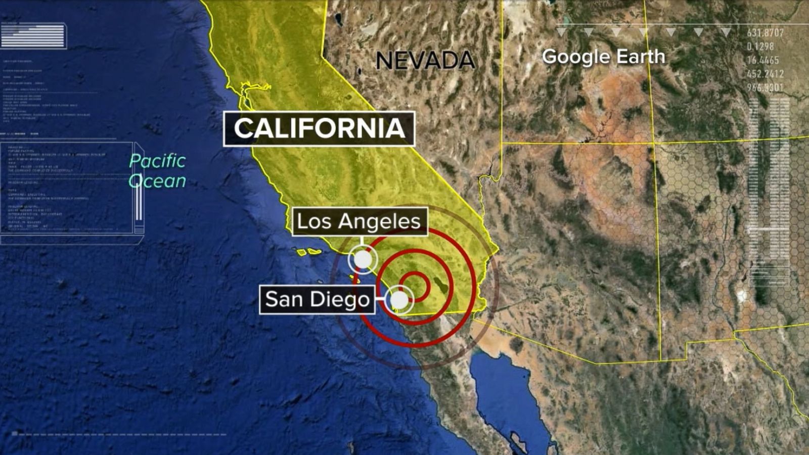 Earthquake of 3.7 shakes California