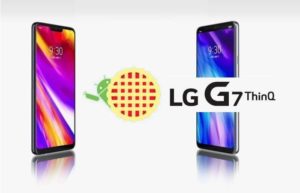 LG Android Pie Update LG G7