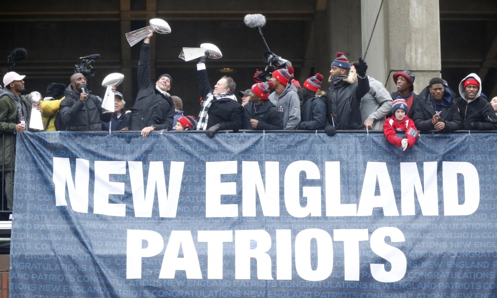 New England Patriots Super Bowl Victory Parade Route