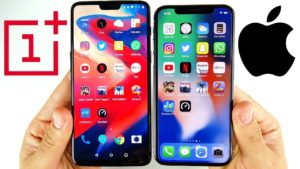 OnePlus 6 vs iPhone