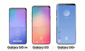 Samsung Galaxy S10, S10+, S10 Lite size difference