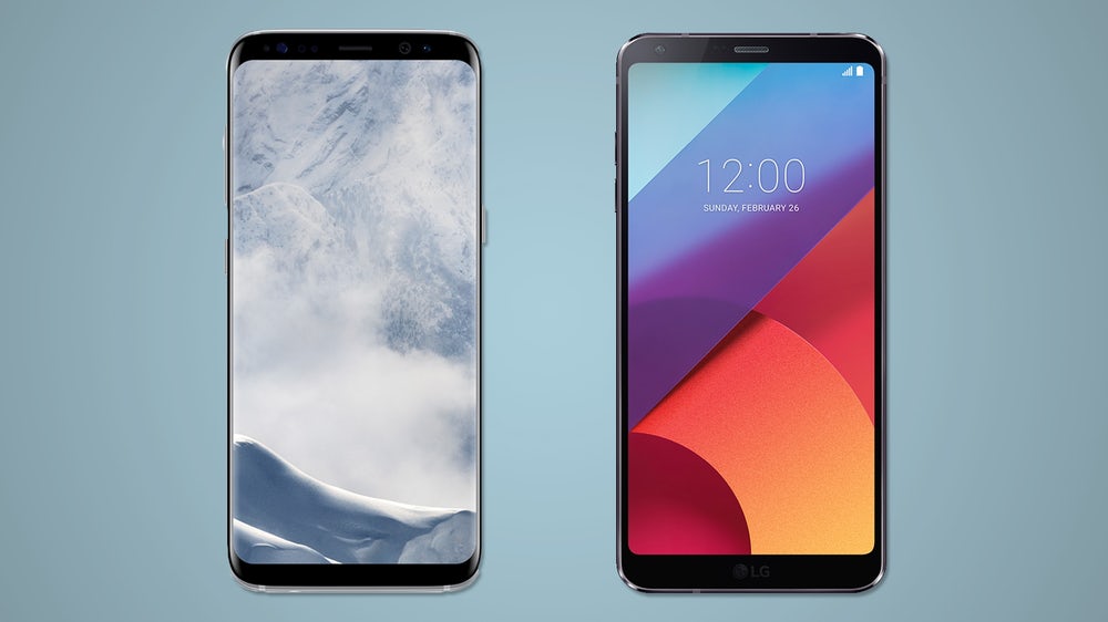 Samsung Galaxy S8 vs LG G6 Smartphone Comparison