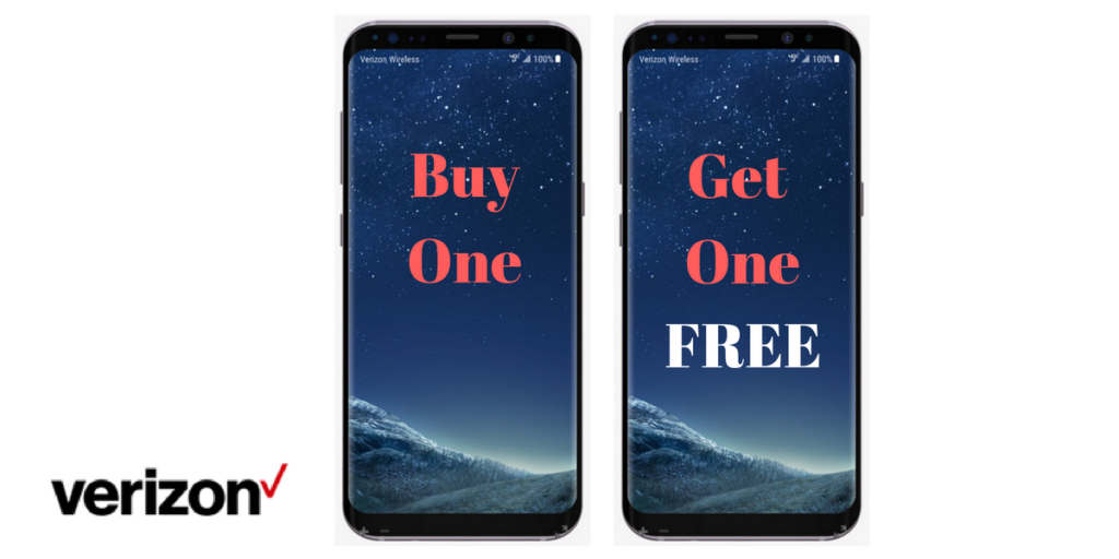 Verizon BOGO Buy One Get One Pixel 3 iPhone Samsung Galaxy S9