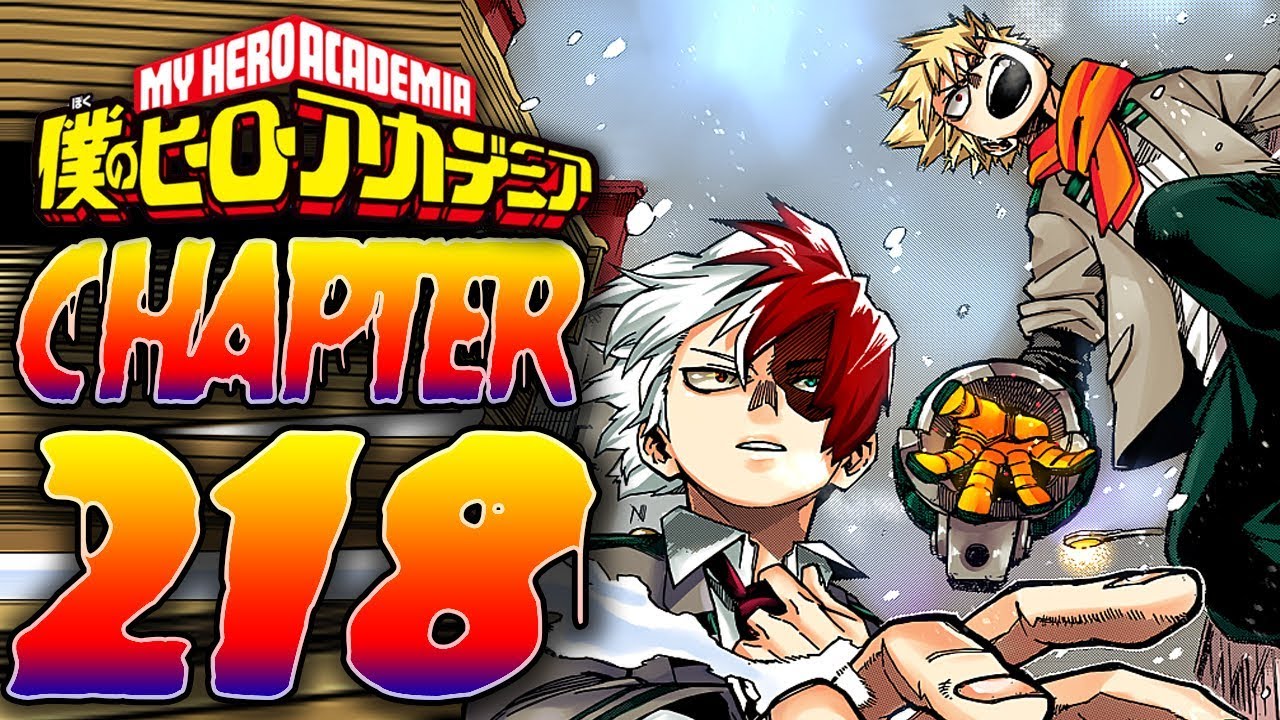 My Hero Academia Chapter 218 Raw Scan Release Date Confirmed, Predictions, And Spoilers