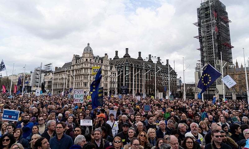 Brexit London march