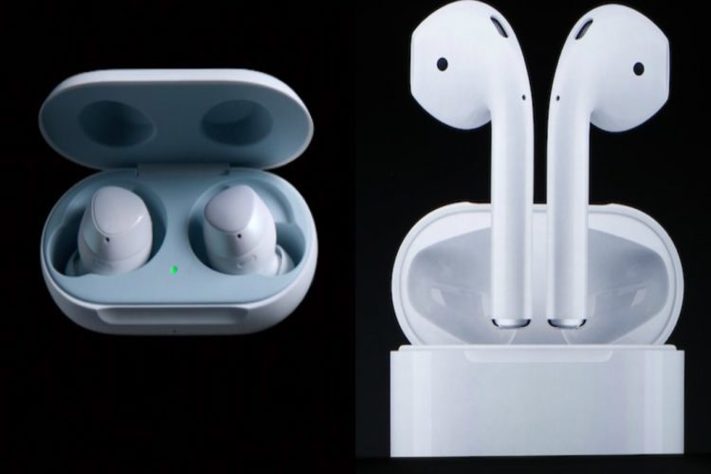 Galaxy Buds vs Airpods