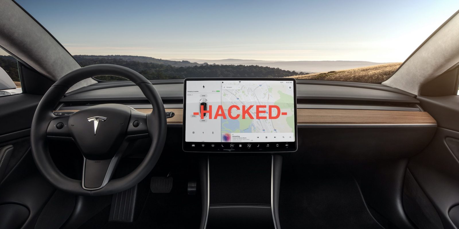 Tesla Model 3 hack
