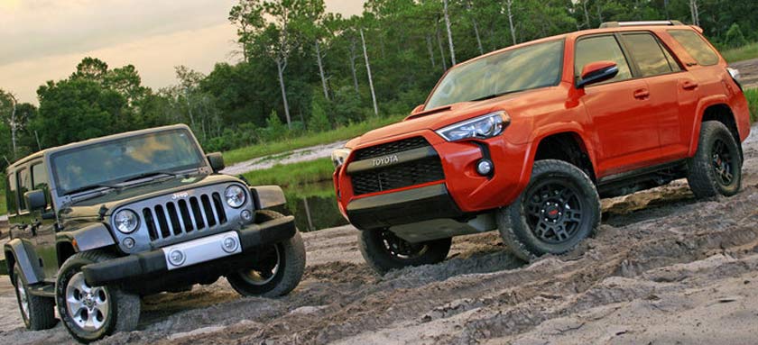 Toyota 4Runner TRD Pro vs Jeep Wrangler Rubicon: The Showdown