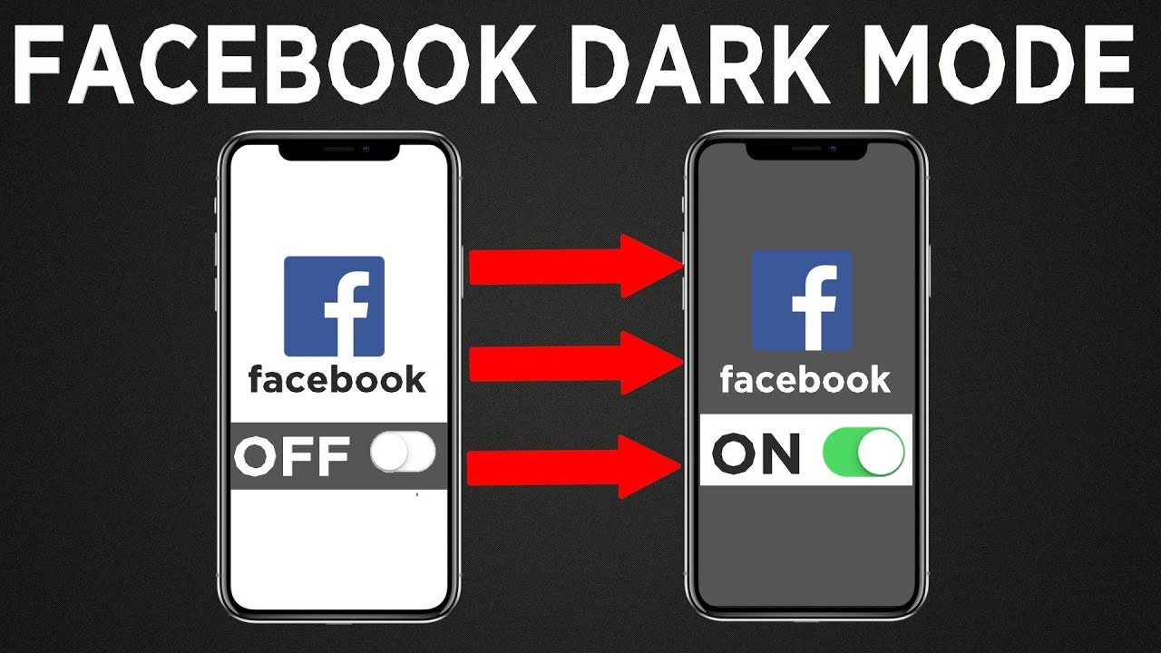 Facebook Dark Mode for iPhone