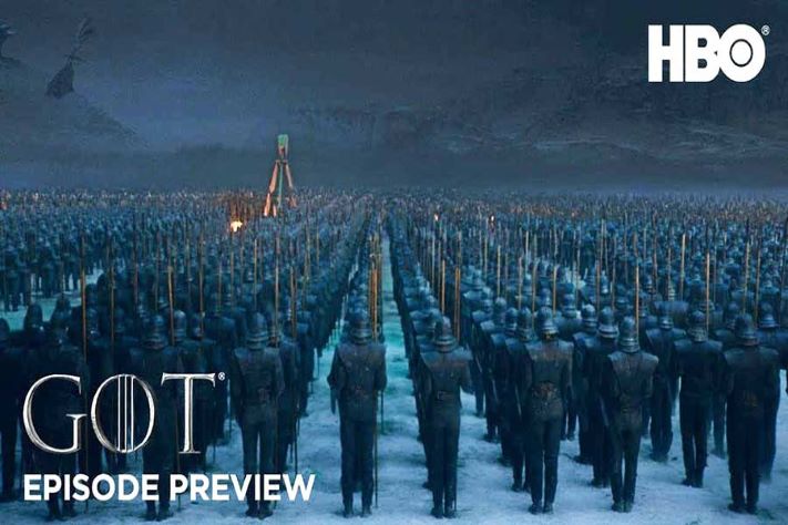 Game of Thrones Season 8 Episode 3 Army of Dead