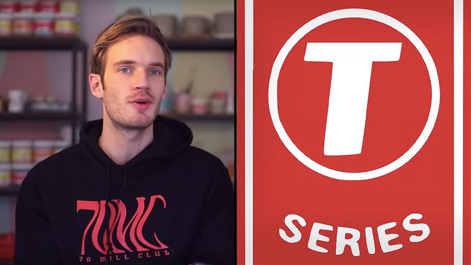 PewDiePie vs T-Series