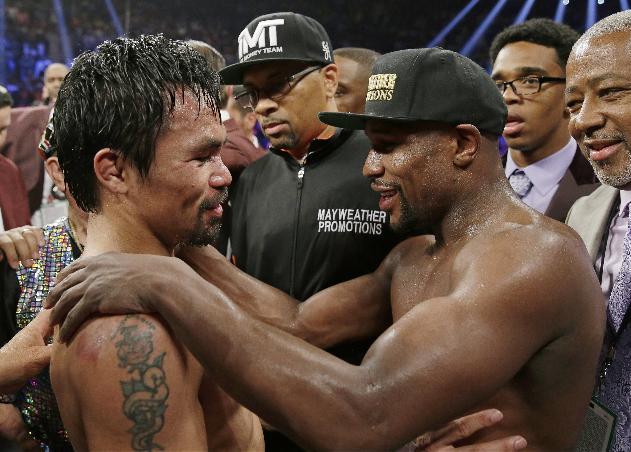 Manny Pacquiao vs Floyd Mayweather Jr rematch is on the cards