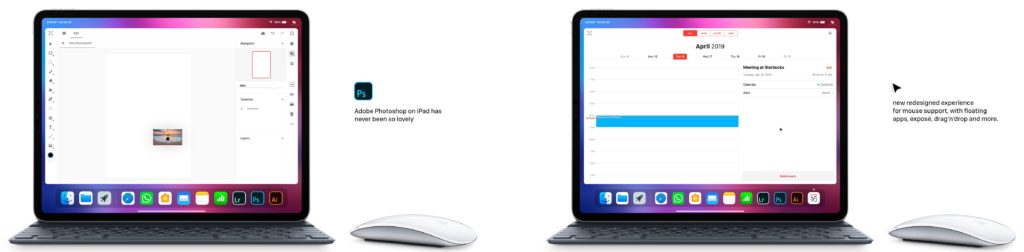 New iOS 13 leaked render shows support for mouse