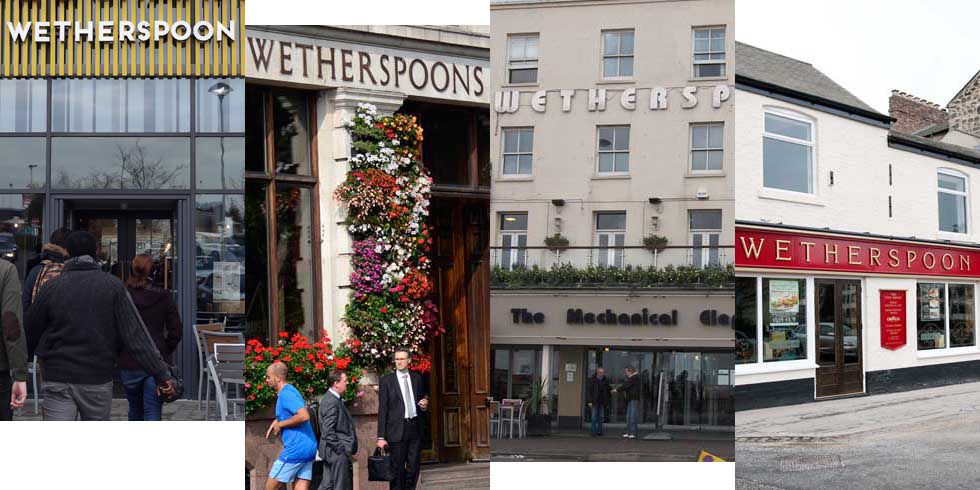 16 Wetherspoons Outlets to close