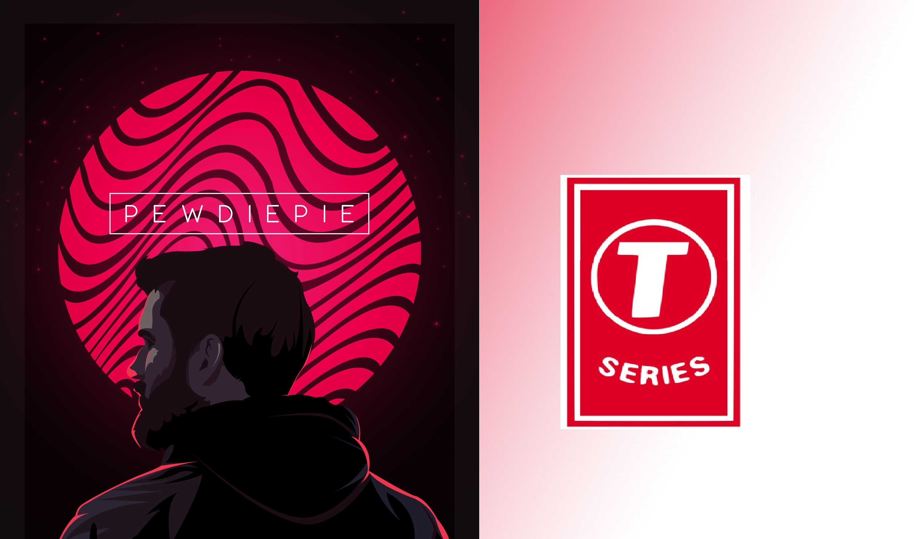 PewDiePie vs T-Series subscribers count