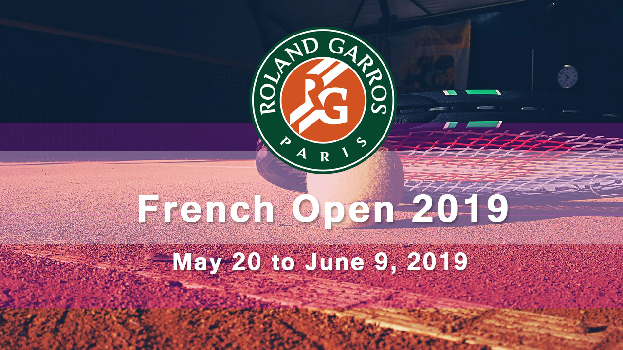 2019 French Open schedule and livestream