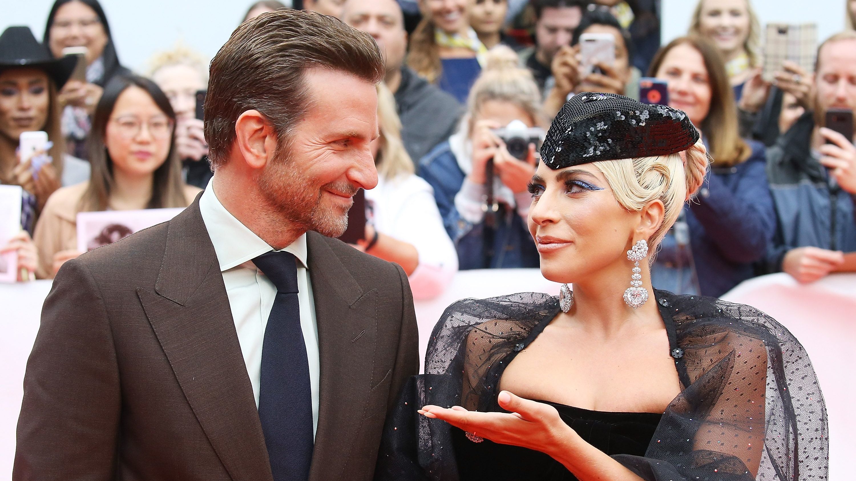 Lady Gaga and Bradley Cooper