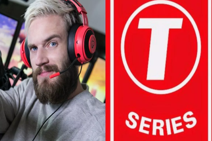 T-Series vs PewDiePie YouTube Subscribers