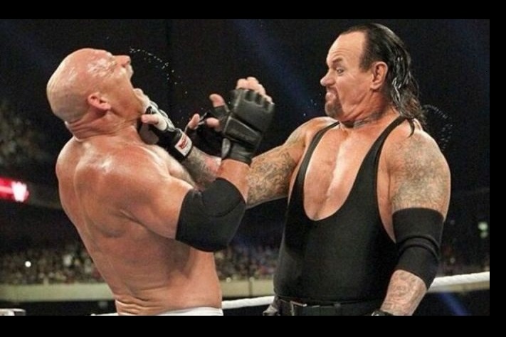 Undertaker vs Goldberg Saudi Arabia