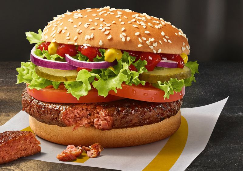 McDonald's has introduced the Big Vegan TS in Germany