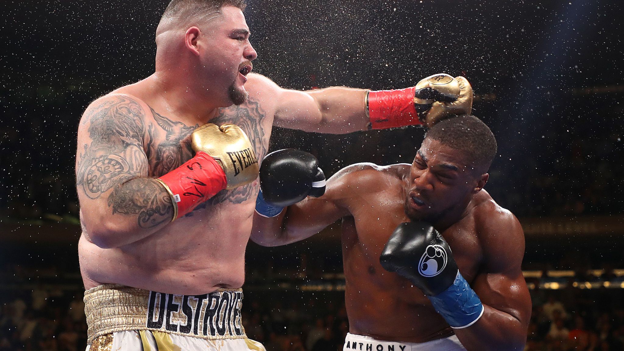 Andy Ruiz Jr. vs Anthony Joshua boxing knockout results match