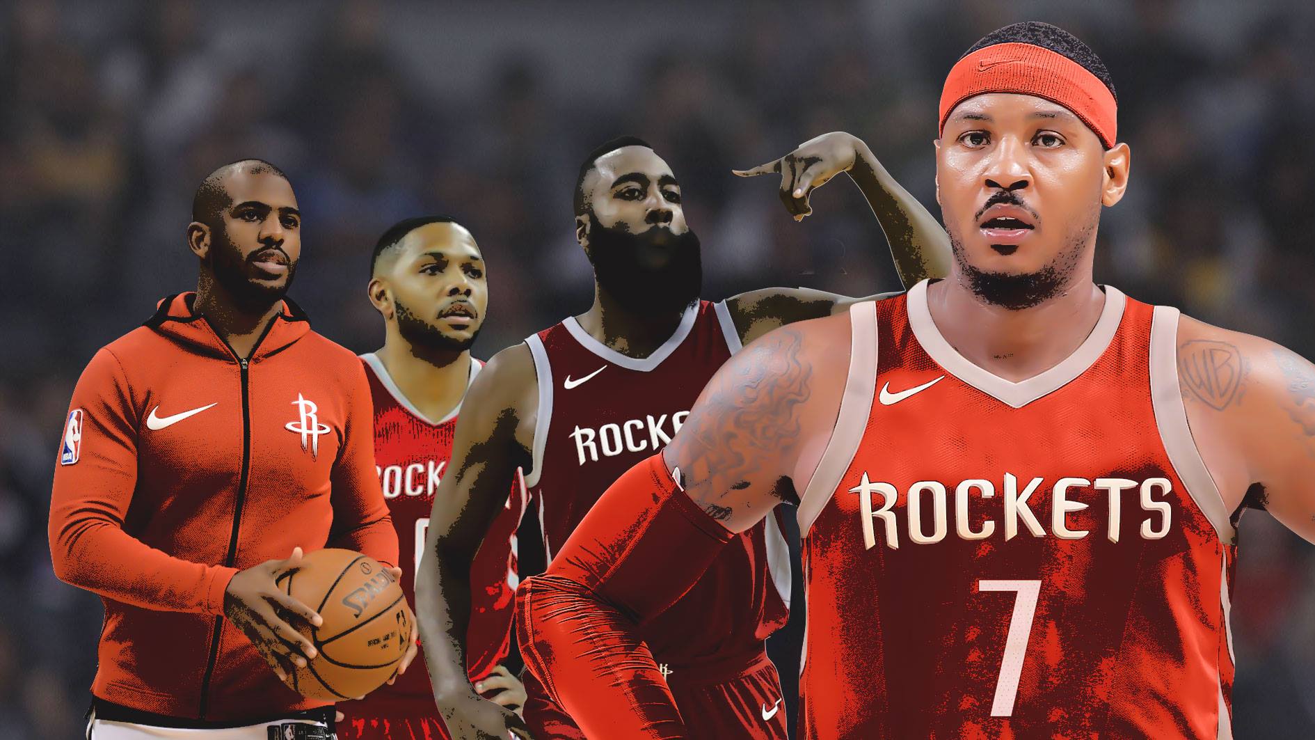 NBA 2019 Draft Rumors Houston Rockets Chris Paul, Eric Gordon, and PJ Tucker