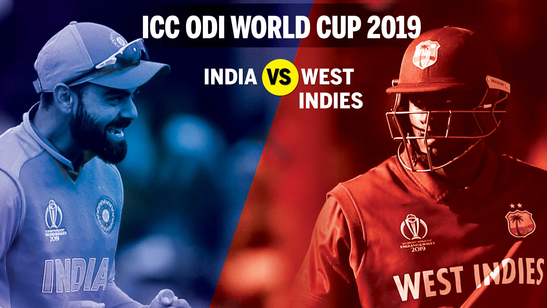 India vs West Indies Cricket World Cup 2019