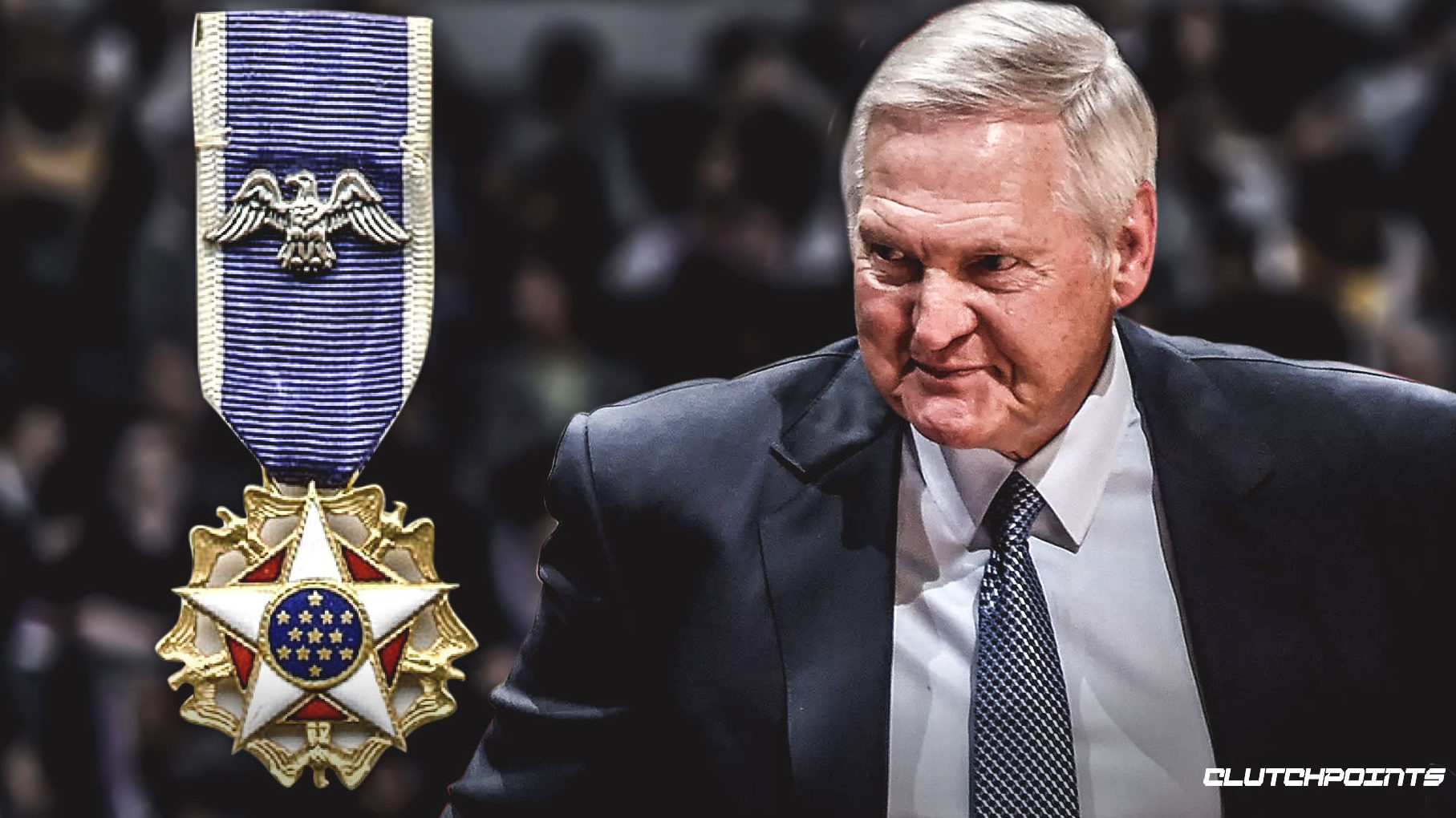 Jerry West of NBA receives the President Medal of Freedom