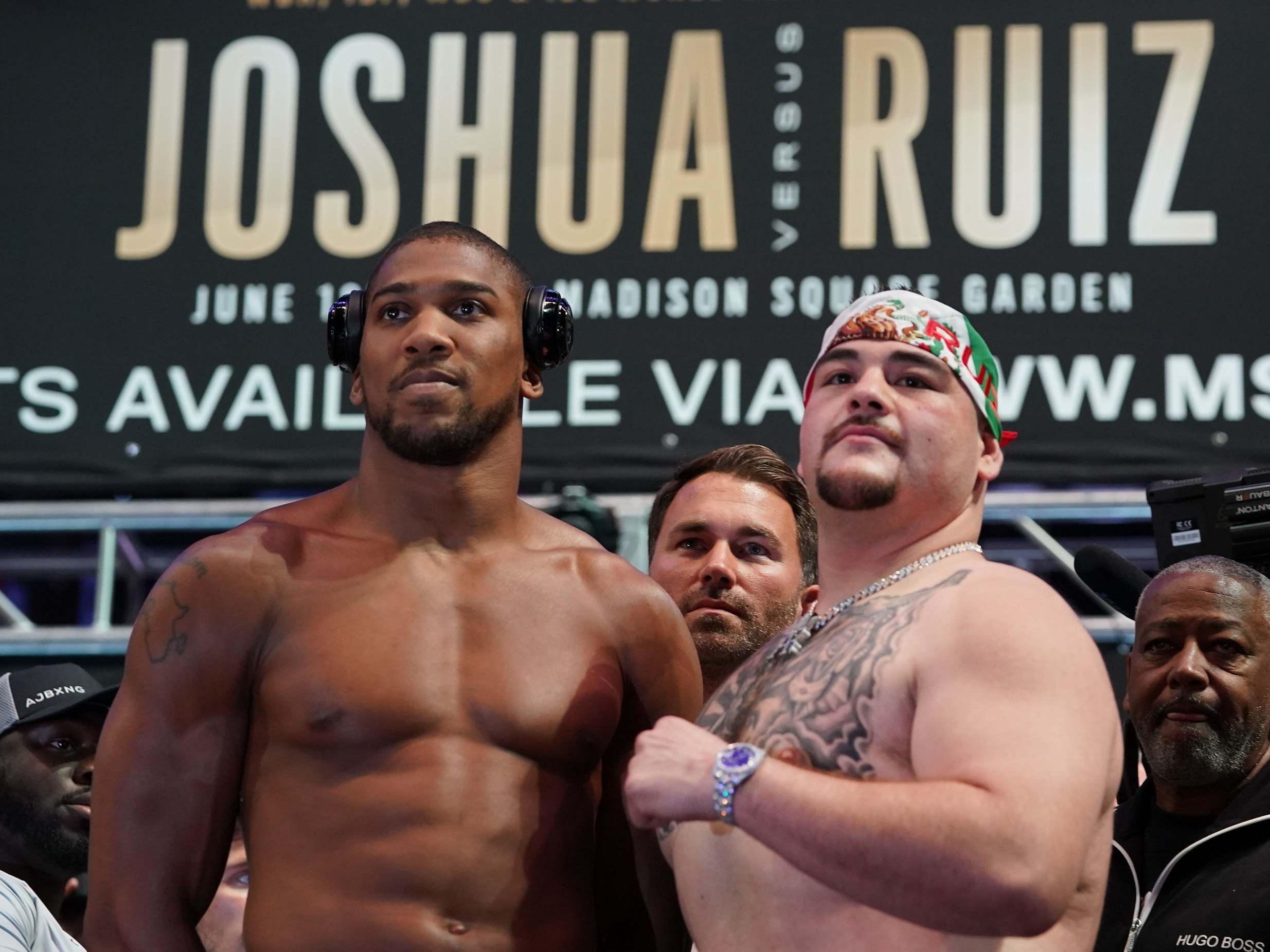 Andy Ruiz vs Anthony Joshua Rematch