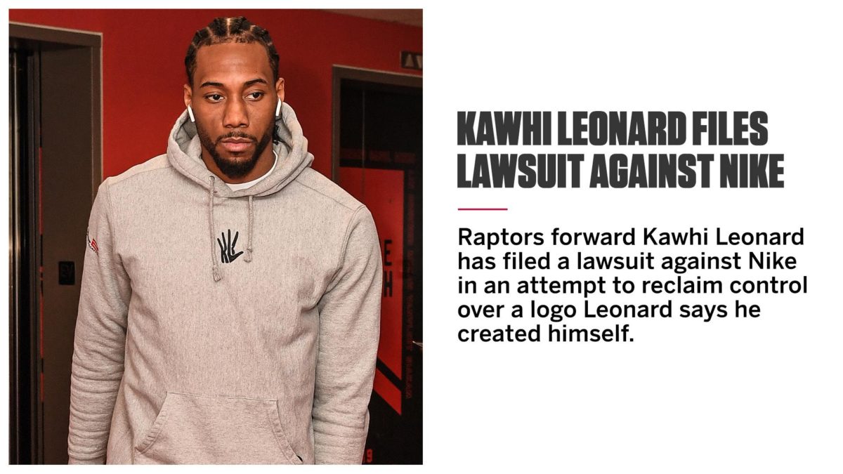 kawhi nike sue
