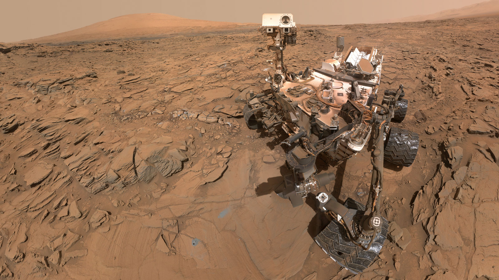 NASA Curiosity Mars Rover alien life methane