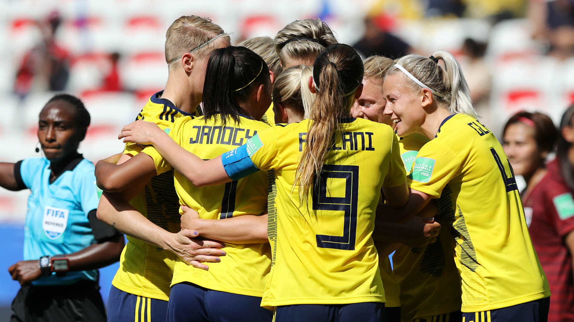 Sweden vs United States football women's world cup