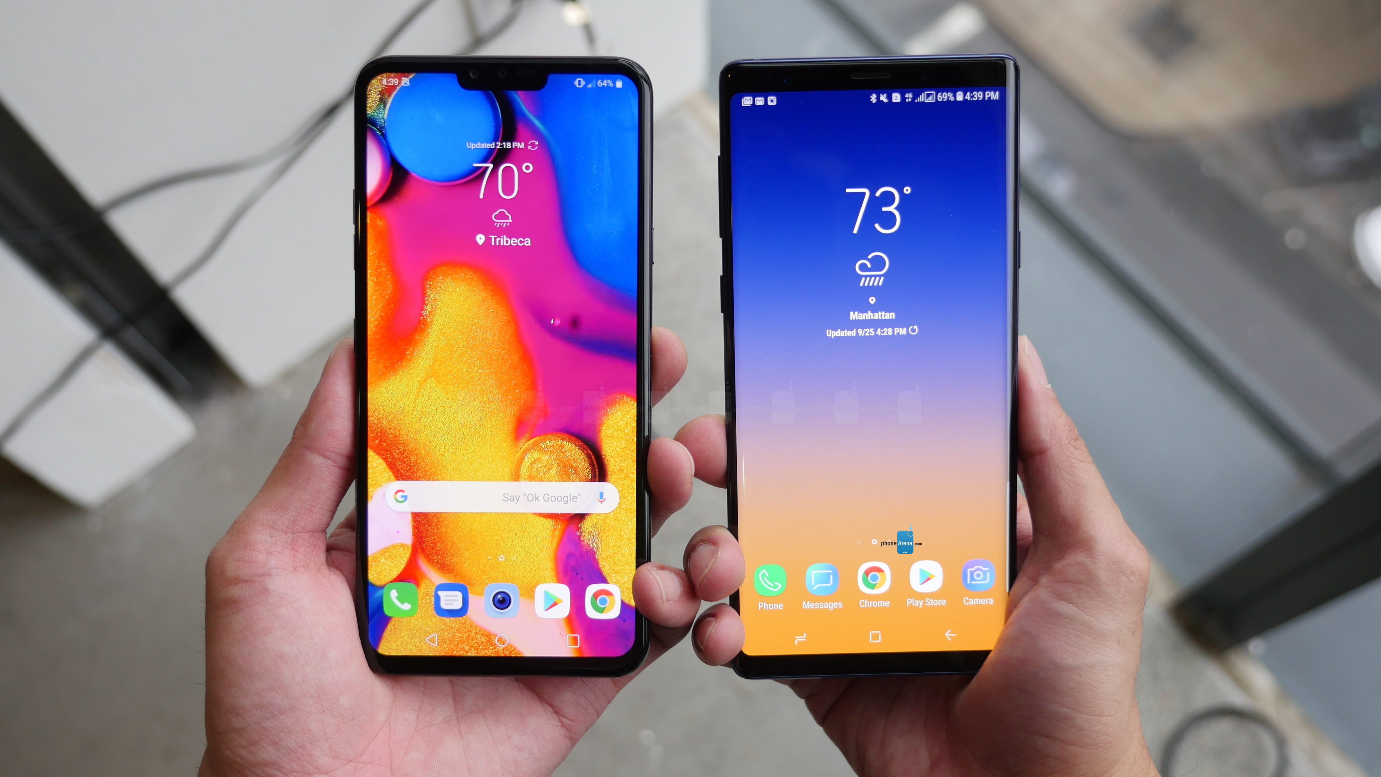 Samsung Galaxy S10 5G vs LG V50 5G