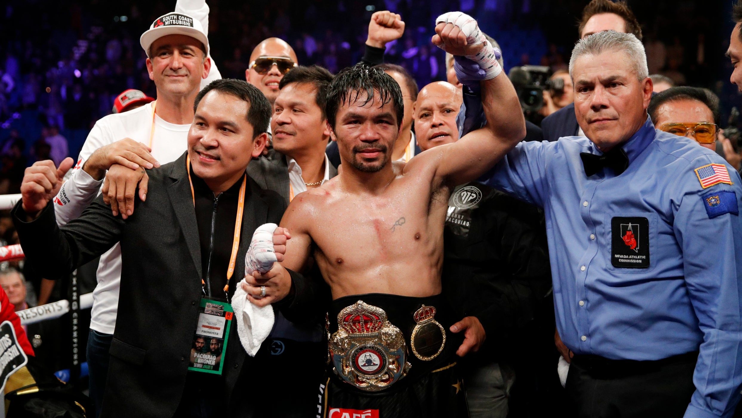 pacquiao vs thurman match 20 july