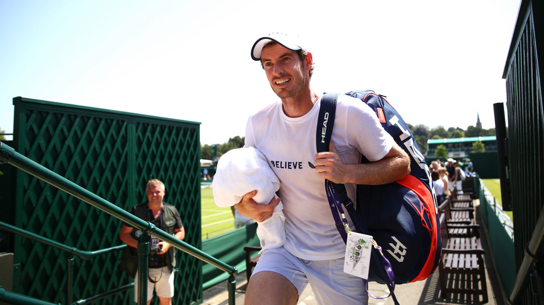 Wimbledon 2019 Andy Murray return