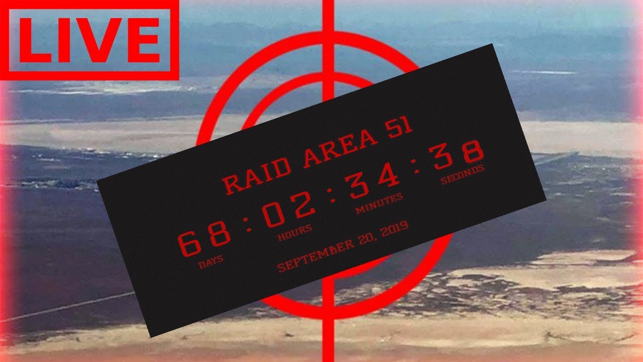 Area 51 raid to be live streamed