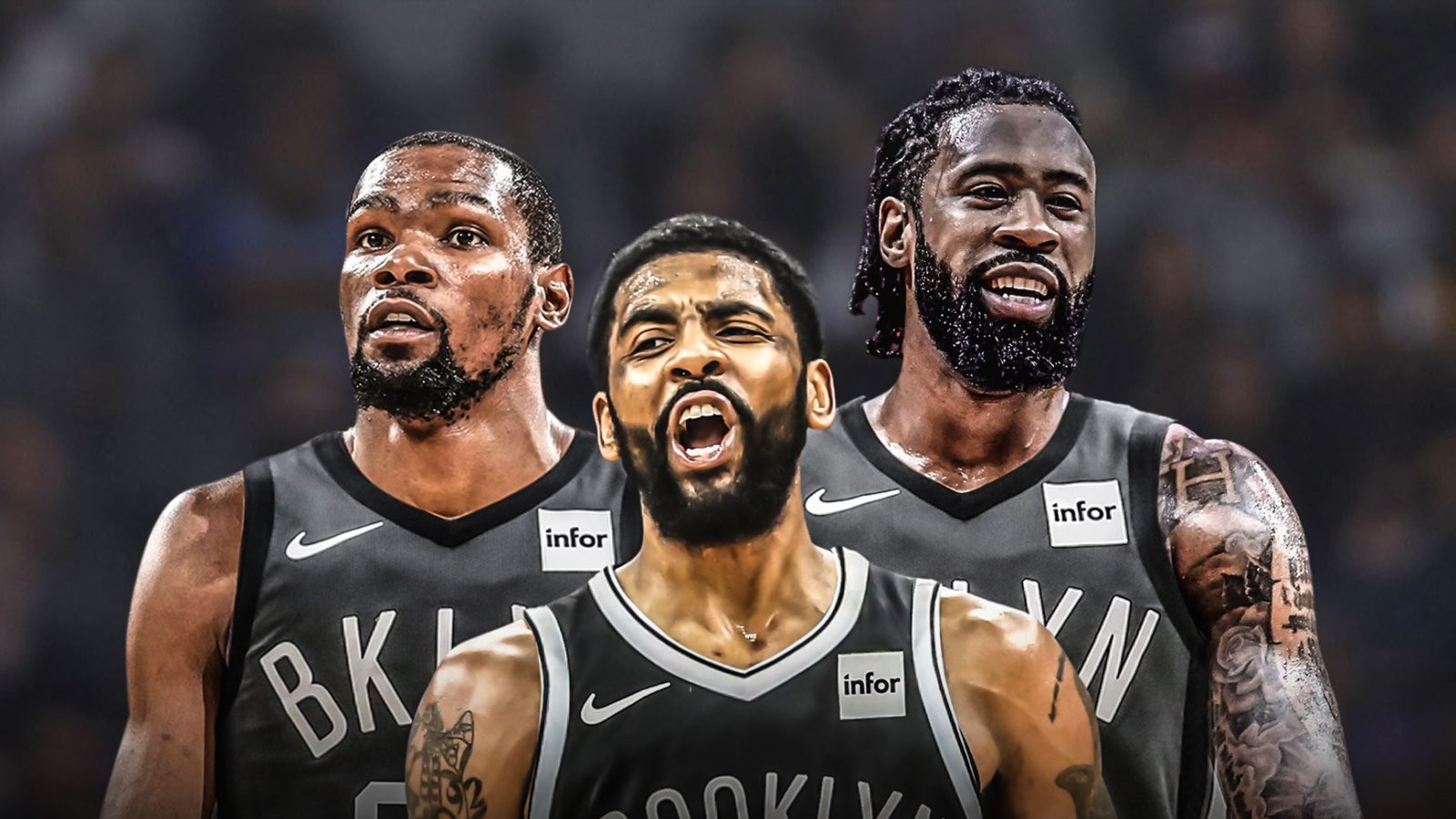 NBA 2020 Draft for the Brooklyn Nets Kyrie Irving, Kevin Durant